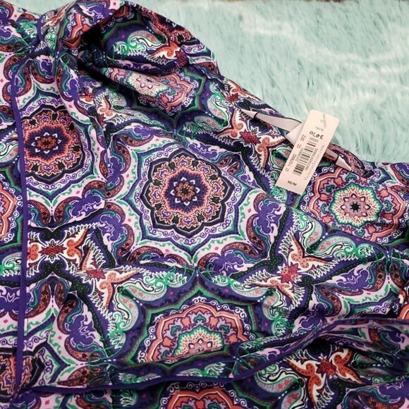 VS Cotton Mayfair Medallion Paisley Sleepshirt M - Picture 4 of 4